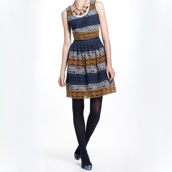 Anthro Maeve lace dress size 12 - Picture 2 of 7